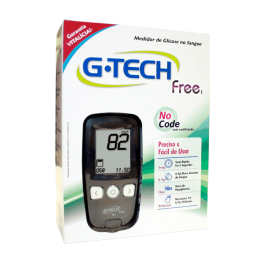 Medidor de glicose G-Tech Free – Accumed-Glicomed